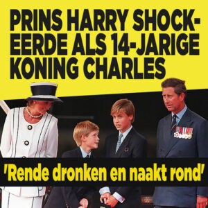 Prins Harry shockeerde als 14-jarige koning Charles: &#8216;Rende dronken en naakt rond&#8217;