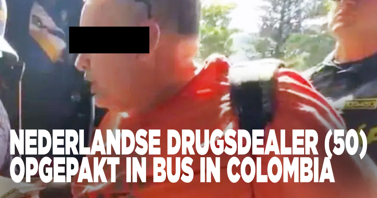 Drugsdealer in Colombia opgepakt