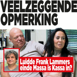 Veelzeggende opmerking: luidde Frank Lammers einde Massa is Kassa in?