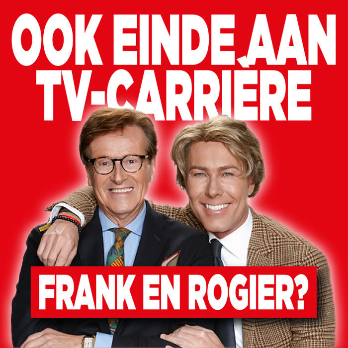 Ook einde aan tv-carrière Frank en Rogier?