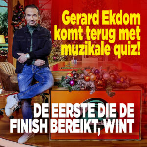 Gerard Ekdom komt terug met muzikale quiz!