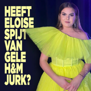 Heeft Eloise spijt van gele H&#038;M jurk?