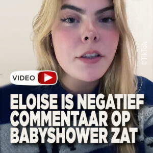 Eloise is negatief commentaar op babyshower zat