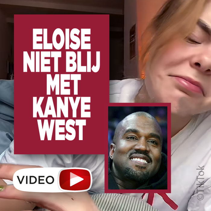 Eloise niet blij met Kanye West