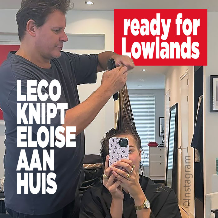 Leco knipt Eloise aan huis: &#8216;Ready for Lowlands&#8217;