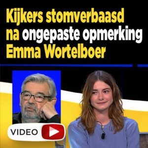 Emma Wortelboer verbaast kijker met ongepaste vraag aan Maarten van Rossem