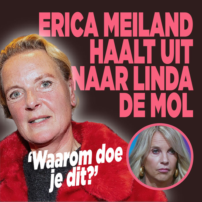 Erica Meiland haalt uit naar Linda de Mol: &#8216;Waarom doe je dit?&#8217;