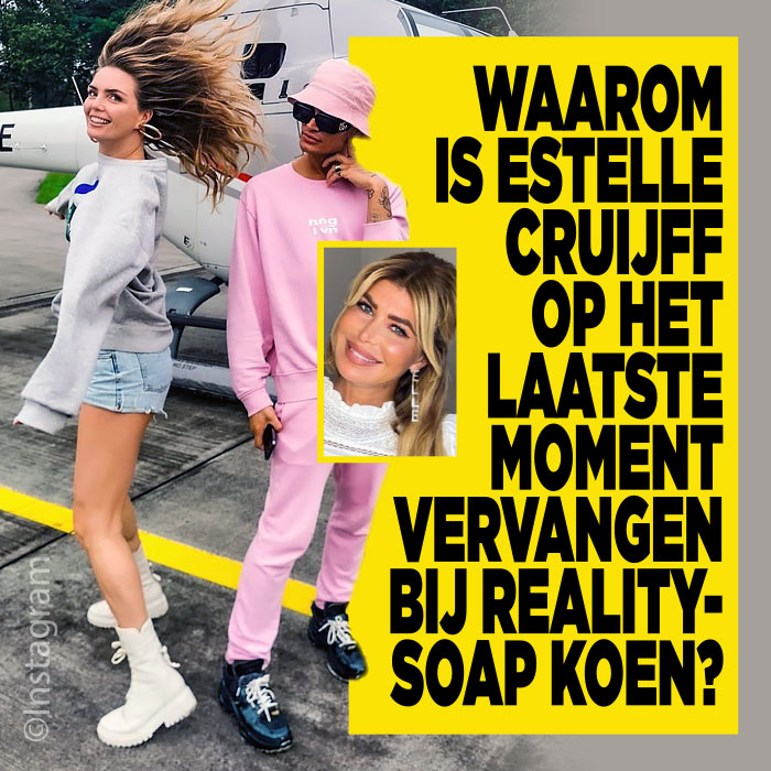 Estelle Cruijff uit realitysoap gezet