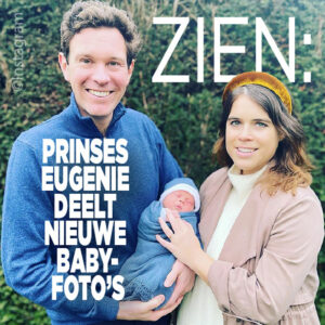 Lief: Prinses Eugenie deelt nieuwe babyfoto&#8217;s August