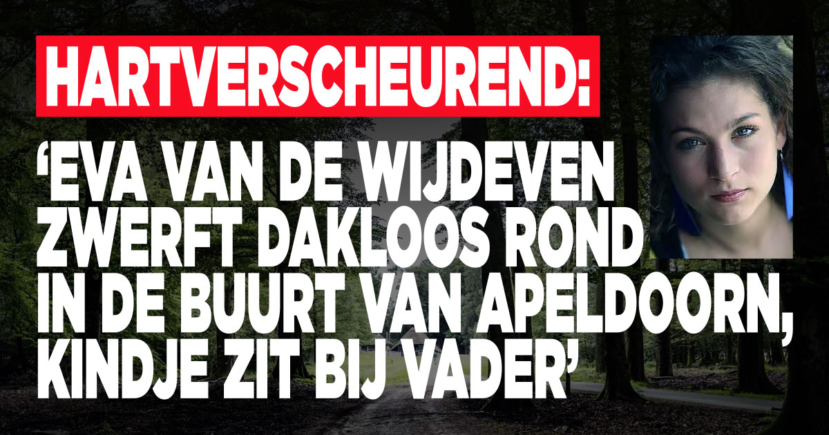 Eva zwerft dakloos rond