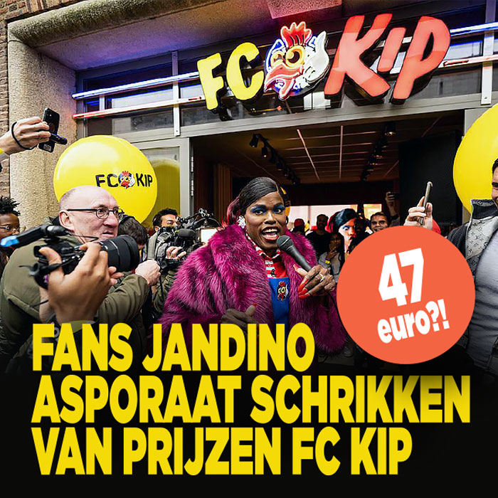 Fans Jandino Asporaat schrikken van prijzen FC Kip: &#8217;47 euro?!&#8217;