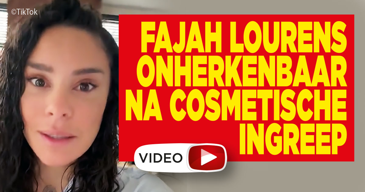 Fajah ziet er niet uit na mislukte operatie