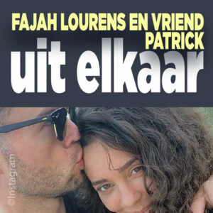 Fajah Lourens en vriend Patrick uit elkaar