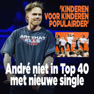 André niet in Top 40 met nieuwe single: &#8216;Kinderen voor Kinderen populairder&#8217;