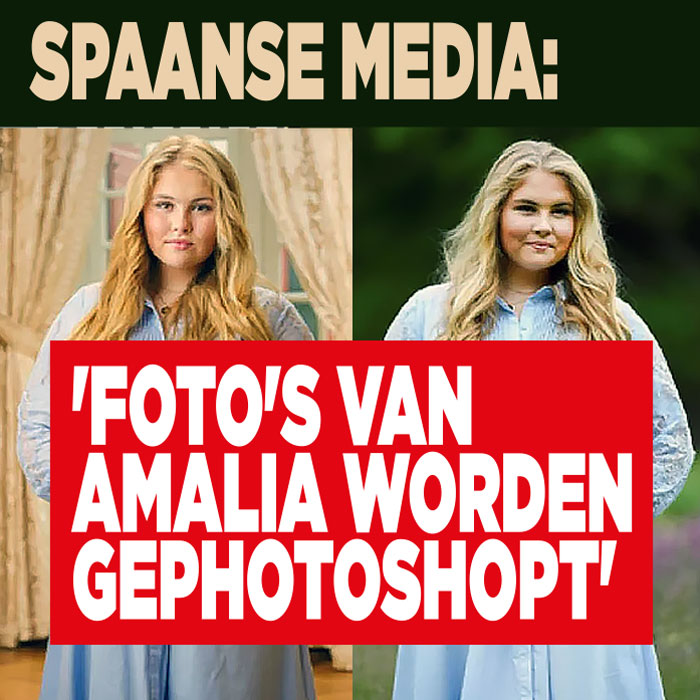 Spaanse media: &#8216;Foto&#8217;s van Amalia worden gephotoshopt&#8217;