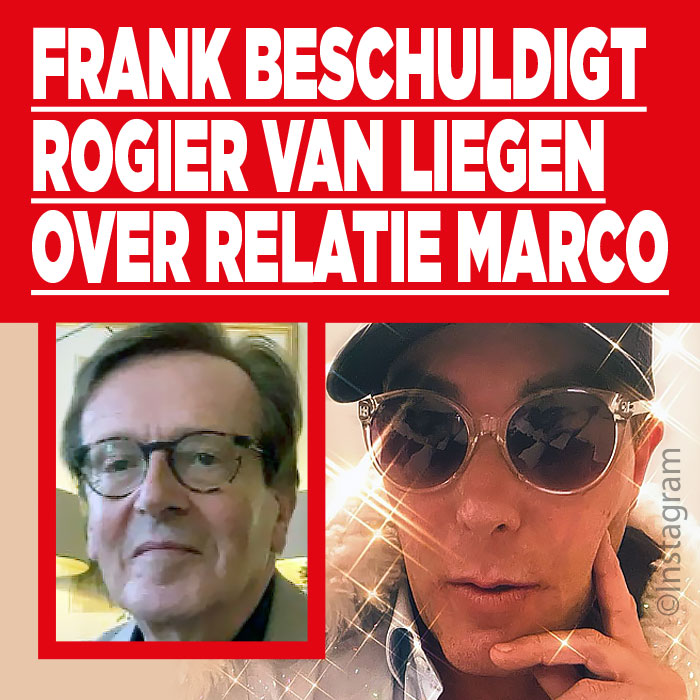 Frank en Rogier geen vrienden meer