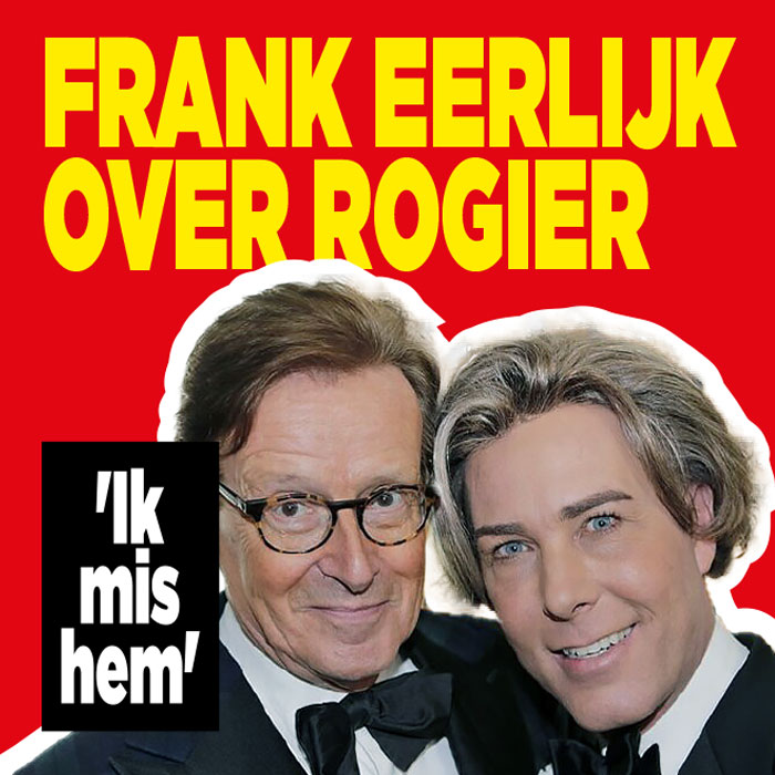 Frank Jansen eerlijk over Rogier: &#8216;Ik mis hem&#8217;
