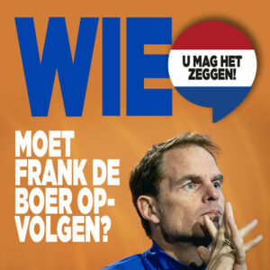 Wie moet Frank de Boer opvolgen?