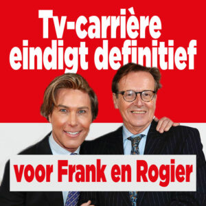 Het is definitief: RTL breekt met Frank en Rogier