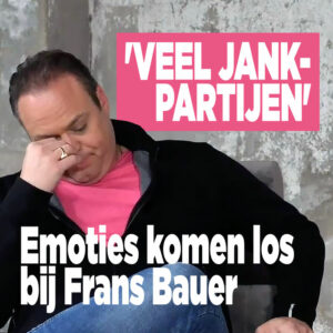 Emoties komen los bij Frans Bauer: &#8216;Veel jankpartijen&#8217;