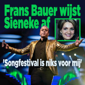 Frans Bauer wijst Sieneke af: &#8216;Songfestival is niks voor mij&#8217;