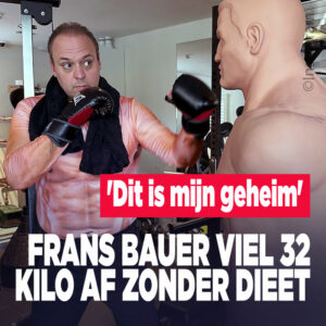 Frans Bauer viel 32 kilo af zonder dieet: &#8216;Dit is mijn geheim&#8217;