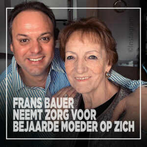 Frans Bauer neemt zorg voor bejaarde moeder op zich