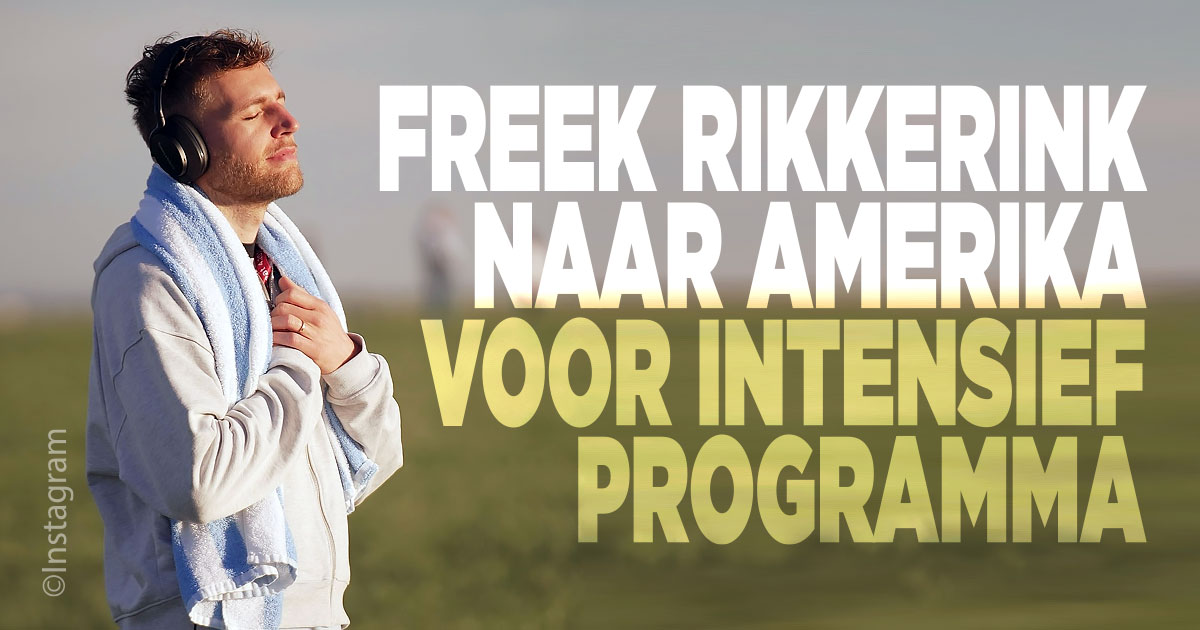 Freek in Amerika voor intensief programma