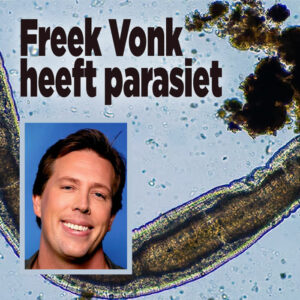 Freek Vonk heeft parasiet