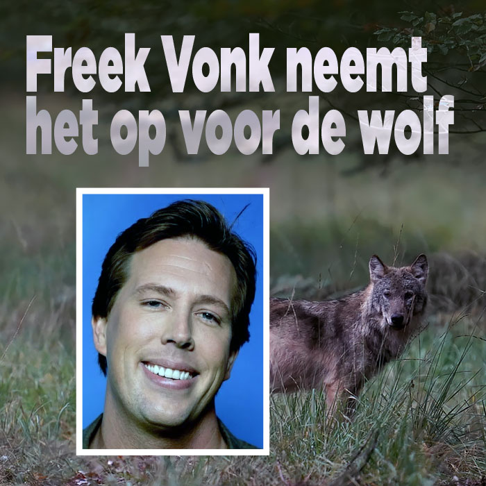 Freek Vonk neemt het op voor de wolf