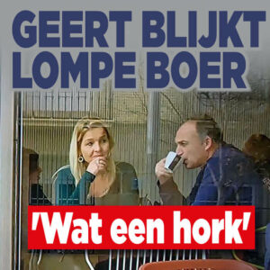 Geert wijst Angela bruut af: ‘Wat een hork!’
