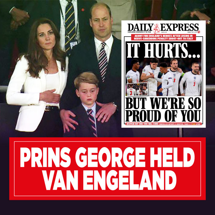 George laat Britten smelten