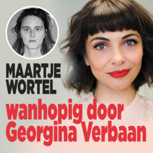 Maartje Wortel &#8216;wanhopig&#8217; door Georgina Verbaan
