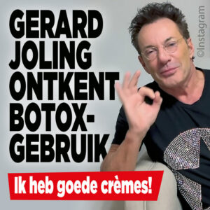Gerard Joling ontkent botoxgebruik: &#8216;Ik heb goede crèmes!&#8217;
