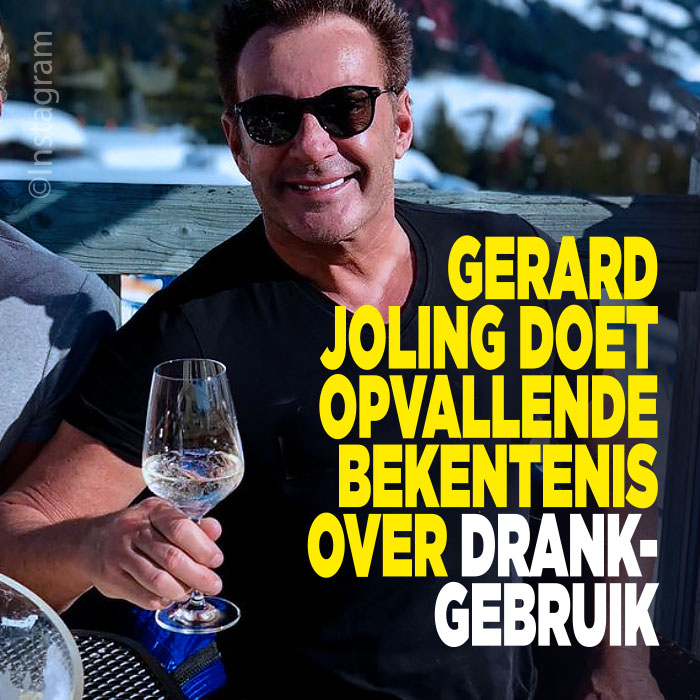 Gerard open over drankgebruik