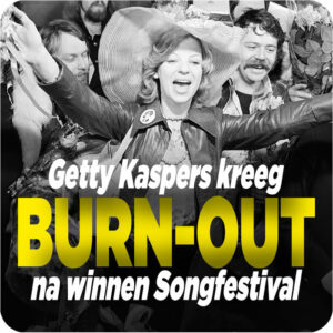 Getty Kaspers kreeg burn-out na winnen Songfestival