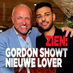ZIEN: Gordon showt nieuwe lover
