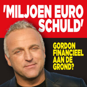 Gordon financieel aan de grond? &#8216;Miljoen euro schuld&#8217;