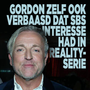 Gordon zelf ook verbaasd dat SBS interesse had in realityserie