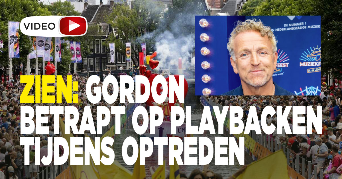 Gordon pleebekt