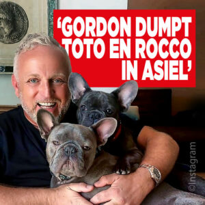 &#8216;Gordon dumpt hondjes Toto en Rocco in asiel&#8217;