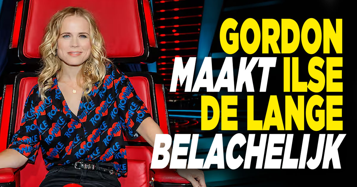 Gordon maakt Ilse belachelijk