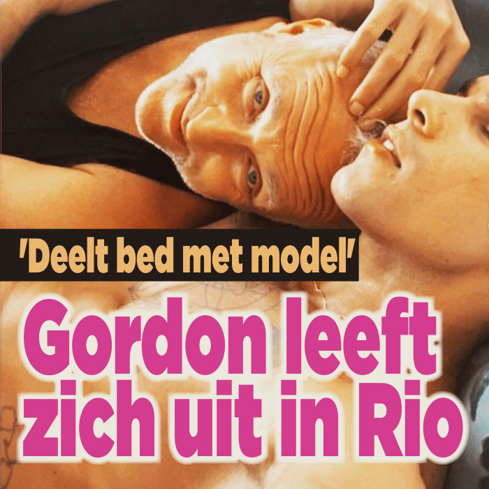 Gordon innig verstrengeld met Braziliaans model