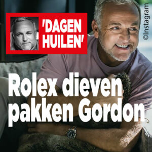 Gordon laat Rolex zien op Instagram en wordt beroofd