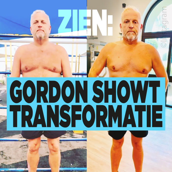 Gordon showt transformatie