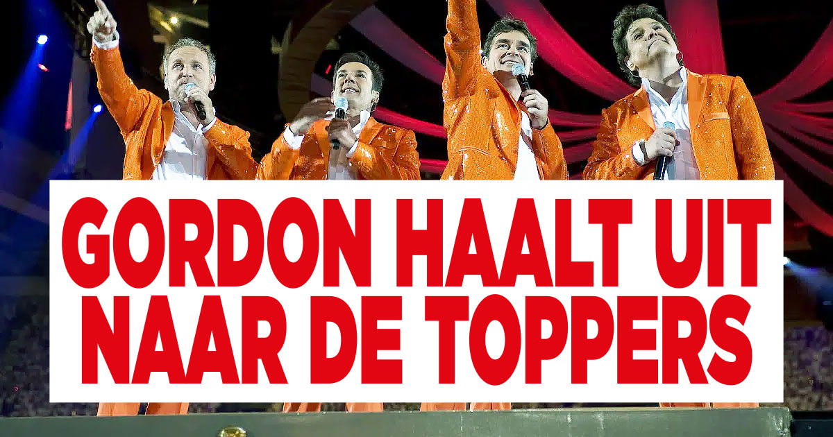 Gordon haalt uit naar de Toppers