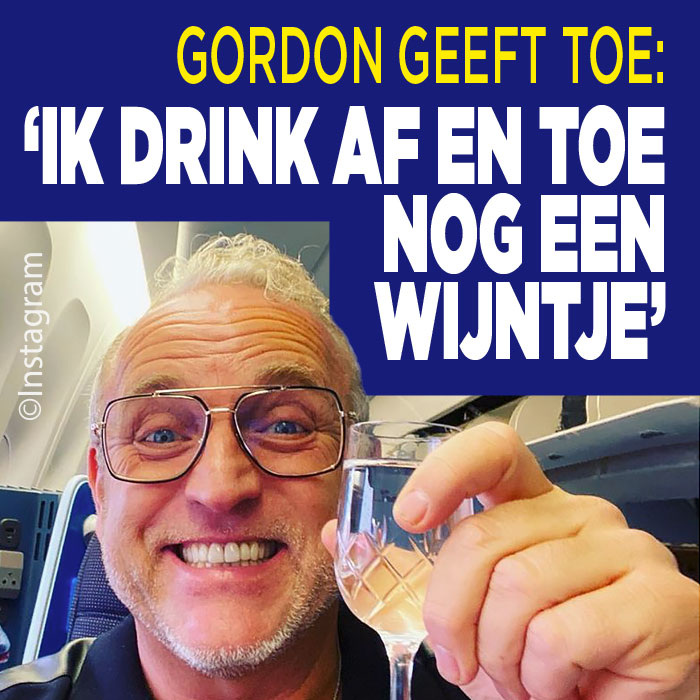 Gordon eerlijk over drank- en drugsgebruik