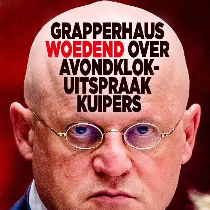 Grapperhaus woedend over avondklok-uitspraak Ernst Kuipers
