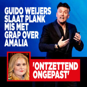Guido Weijers slaat plank mis met grap over Amalia: &#8216;Ontzettend ongepast&#8217;