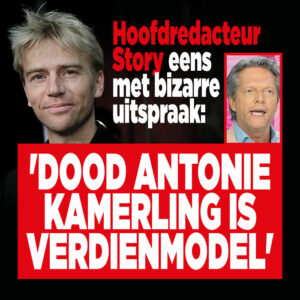 Hoofdredacteur Story eens met bizarre uitspraak: &#8216;Dood Antonie Kamerling is verdienmodel&#8217;